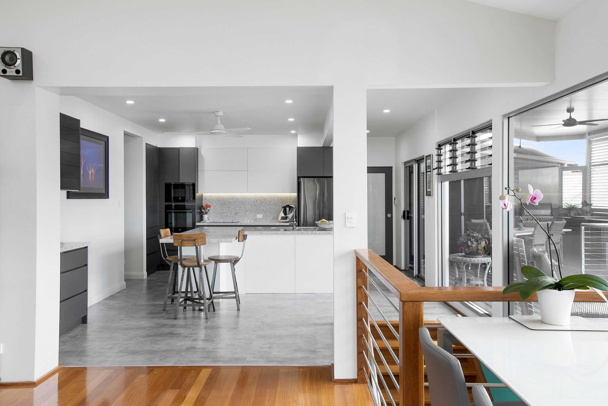 Completed kitchen renovation by BLE Building