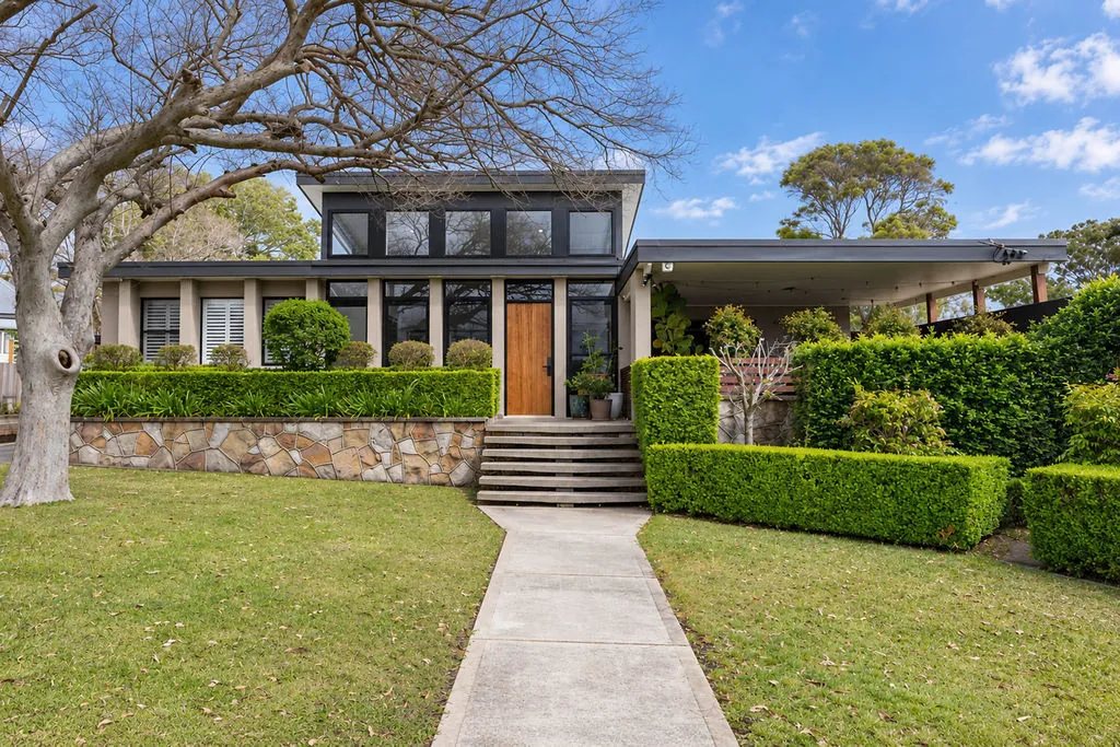 Street view of the renovated home on Wingham Road, Taree
